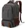Tzowla Canvas Laptop Rucksack aus Segeltuch,Reise Backpack Tasche Herren und Damen,Arbeit Reiserucksack für 17,3 Zoll Notebook-Rechner,Büchertasche mit USB-Ladeanschluss,Dunkelgrau