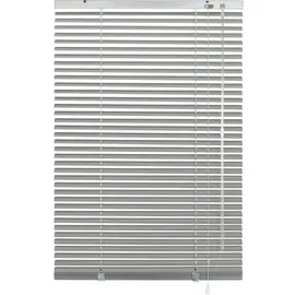 GARDINIA Aluminium-Jalousie 25 mm 80 x 240 cm silber