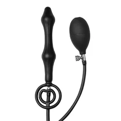 Inflatable Anal Plug, 22 cm, schwarz