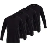 Götzburg Langarmshirt schwarz 4XL
