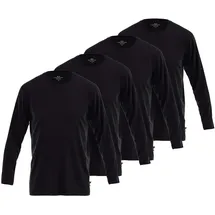 Götzburg Langarmshirt schwarz 4XL