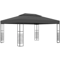VidaXL Pavillon 3×4 m Anthrazit