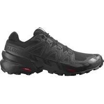 Salomon Speedcross 6 Wide Herren Black/Black/Phantom 48