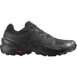 Salomon Speedcross 6 Wide Herren Black/Black/Phantom 48