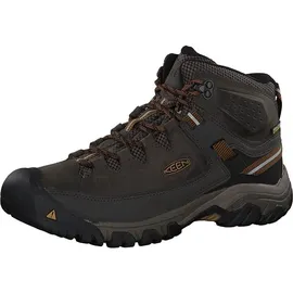 Keen Targhee 3 Mid Waterproof Wanderstiefel, Black Olive Golden Brown, 48 EU