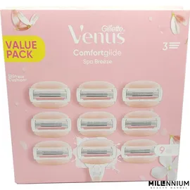 Gillette Venus Comfortglide Spa Breeze Rasierklingen 9 Stück