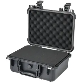 HMF ODK100 Outdoor-Fotokoffer, Transportkoffer mit Rasterschaumstoff 34 x 29,5 x 15,5 cm