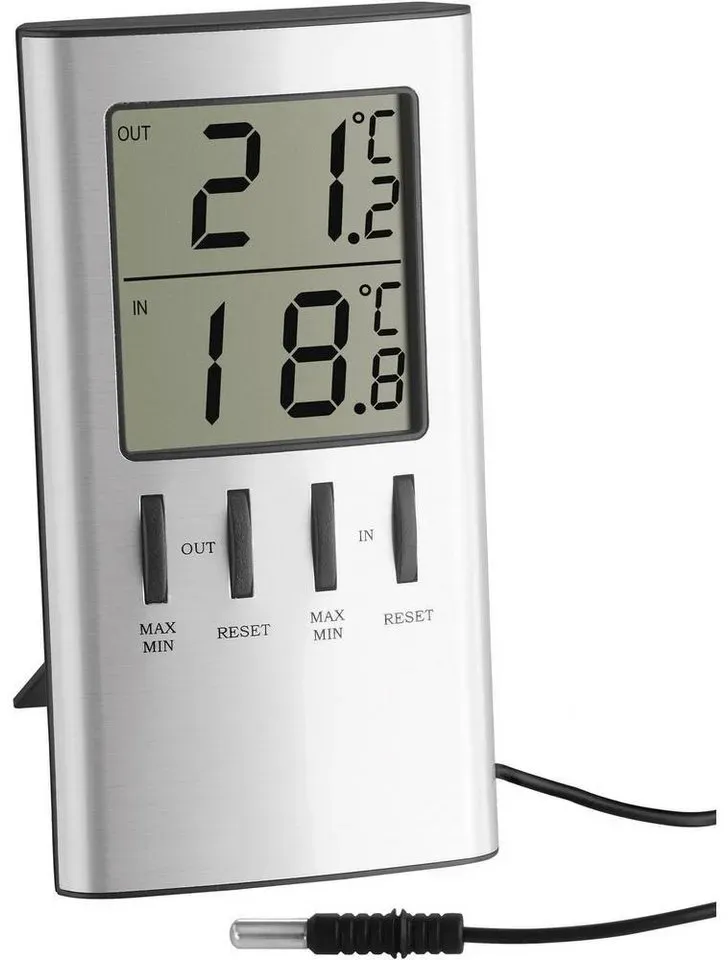 Preisvergleich Produktbild TFA Dostmann Raumthermometer Innen-Außen-Thermometer