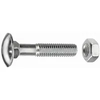 Masidef Schlossschrauben M6 x 80 mm 40 Stück