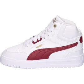 Puma Shuffle Downtown Mid Jr Gold/Rot/Weiß 36