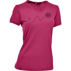 MAUL Sport Eifelsteig - 1/2 funkt.-T-Shirt cherry (81) 44