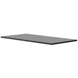 FlexiSpot Tischplatte schwarz rechteckig abgerundet 140,0 cm 80,0 cm