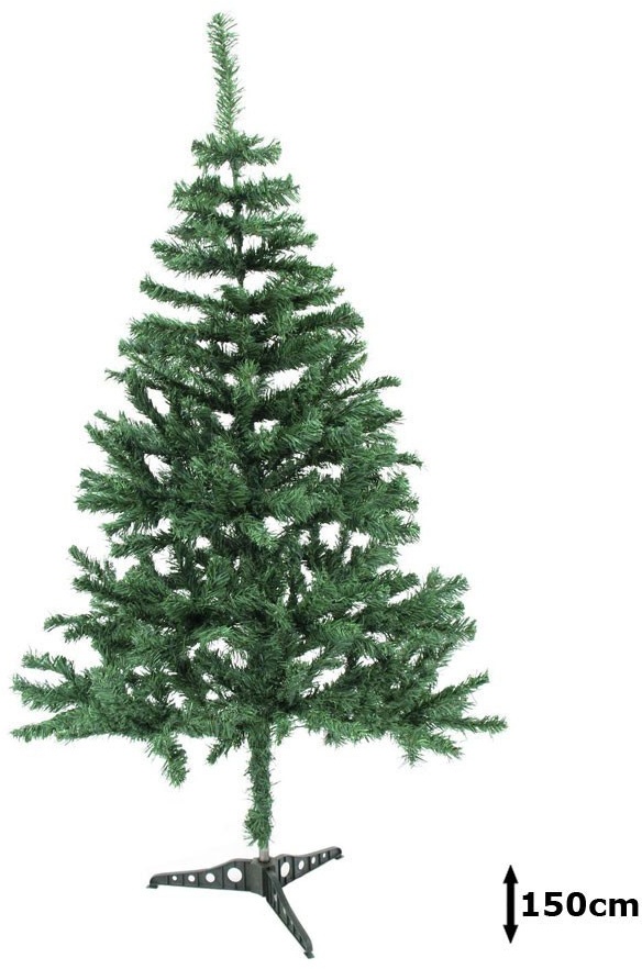 Weihnachts Winter Dekoration Weihnachtsbaum Tannenbaum Tanne grün Tannenbäume 150cm