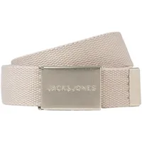 JACK & JONES Herrengürtel Polyester grau 90