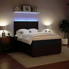 vidaXL Boxspringbett 140 x 200 cm Schwarz