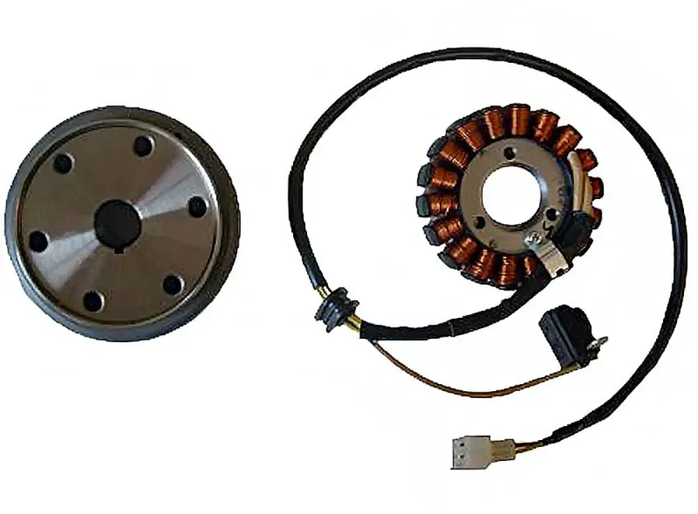 Kokusan 18 Polos Trifase 12v 220w Aprilia 4t Anlasser - Silver - One Size