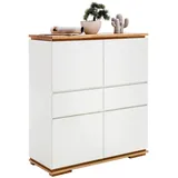 MCA Furniture Highboard 102 x 115 x 40 cm Weiß