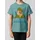 wat? APPAREL T-Shirt Krokodil Große Schwester in Teal Monstera | Gr.: 134-146