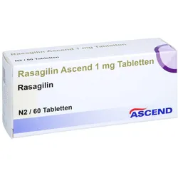 Rasagilin Ascend 1 mg Tabletten 60 St