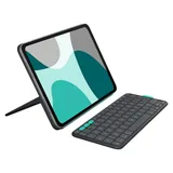 Logitech Flip Folio für iPad Pro (M4)/Air (M2/M3/5th Gen) Grau