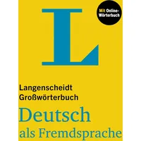 Langenscheidt Bei Pons Langenscheidt Großwörterbuch Deutsch als Fremdsprache