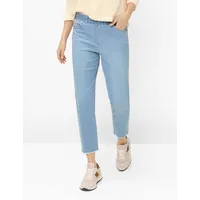 RAPHAELA by BRAX Style CAVINA FRINGE BLEACHED LIGHT BLUE SLIGHTUSED, denim hellblau, Gr. 50K