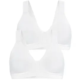 PETITE FLEUR Sport-BH Weiß 90B