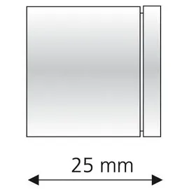 LIEDECO Wandlager Ø 16 cm schwarz