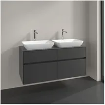 Villeroy & Boch Collaro Waschtischunterschrank C11500VR 120x54,8x50cm, für 2 Waschtische, graphite