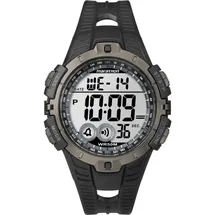 Timex Herren-Armbanduhr Marathon by Timex, 46 mm, digital, schwarzes Harzarmband, T5K802