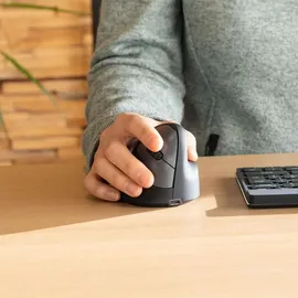 R-Go Tools HE Ergo Vertical Mouse M Schwarz