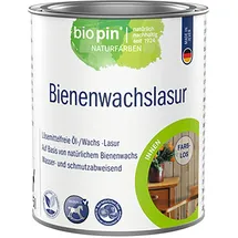 Biopin Bienenwachslasur Transparent 0,375 l