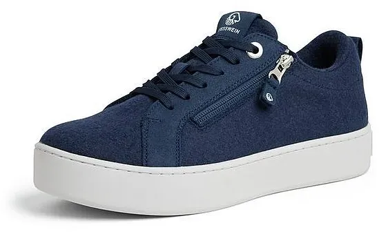 Plateau-Sneaker Giesswein blau, 40