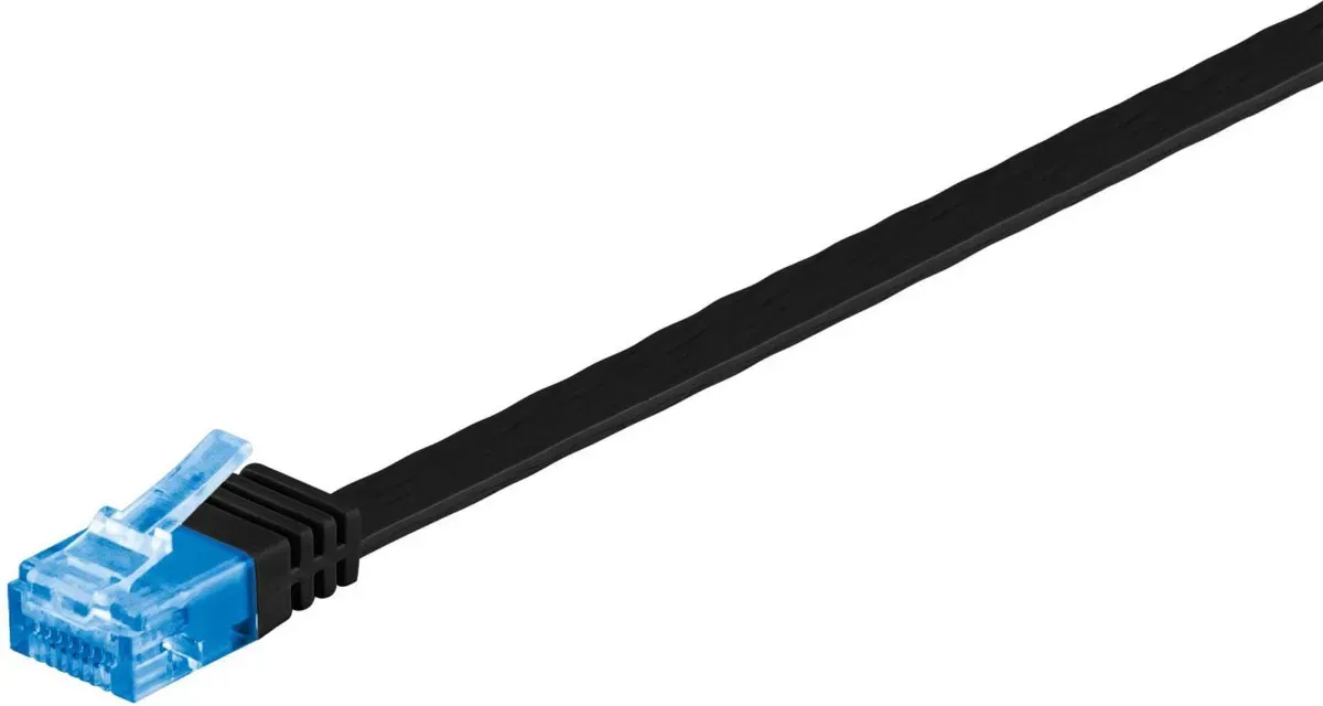 Goobay Flachkabel U/UTP Cat6a 96323