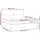 vidaXL Boxspringbett 200 x 200 cm Creme
