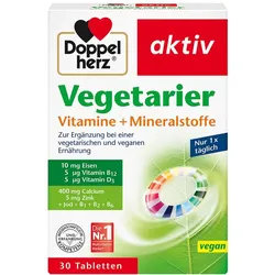 Doppelherz Vegetarier Vitamine+mineralstoffe Tabletten