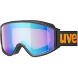 Uvex g.gl 3000 CV black mat/mirror blue-colorvision orange (S5513332130)