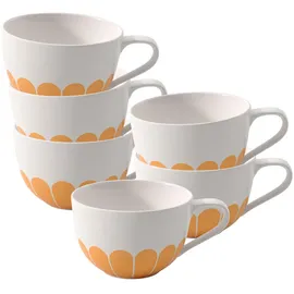 Villeroy & Boch Cappuccinotasse 0,3 l Gelb 6 St.