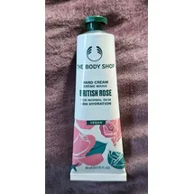 The Body Shop "British Rose" Hand Cream Handcreme Für Normale Haut 30 ml Neu!