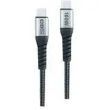 2Go Schnellladekabel USB-C 100W 1,2m