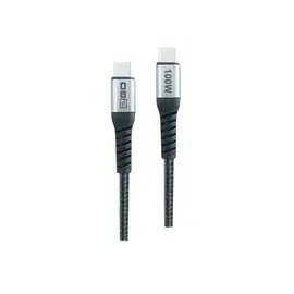 2Go Schnellladekabel USB-C 100W 1,2m