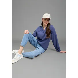 LAURA SCOTT Schlupfbluse Blau 48