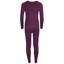 TROLLKIDS Hemsedal Funktionsunterwäsche-set - Plum - 140 cm