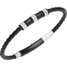 Breil Wanderlust Armband Leder Schwarz TJ3369 Größe Einheitsgröße