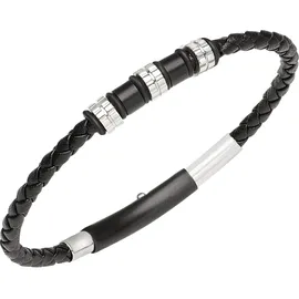 Breil Wanderlust Armband Leder Schwarz TJ3369 Größe Einheitsgröße