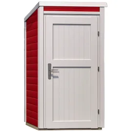 Weka Gartenhaus 367 1,02 x 0,95 m schwedenrot
