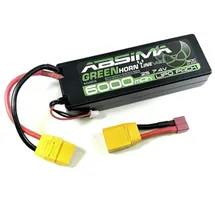 Absima Modellbau-Akkupack (LiPo) 7.4V 6000 mAh Zellen-Zahl: 2 50 C Stick XT90