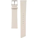 Liebeskind Berlin Uhrenarmband Echtlederband Beige/Grau