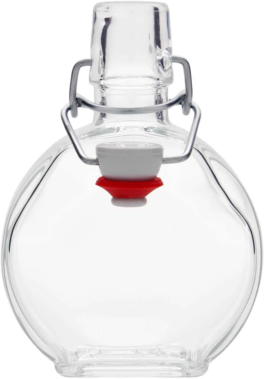 200 ml Glasflasche 'Sensatione', rechteckig, Mündung: Bügelverschluss