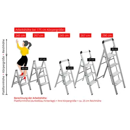 Mephisto Klappleiter 3 Stufen